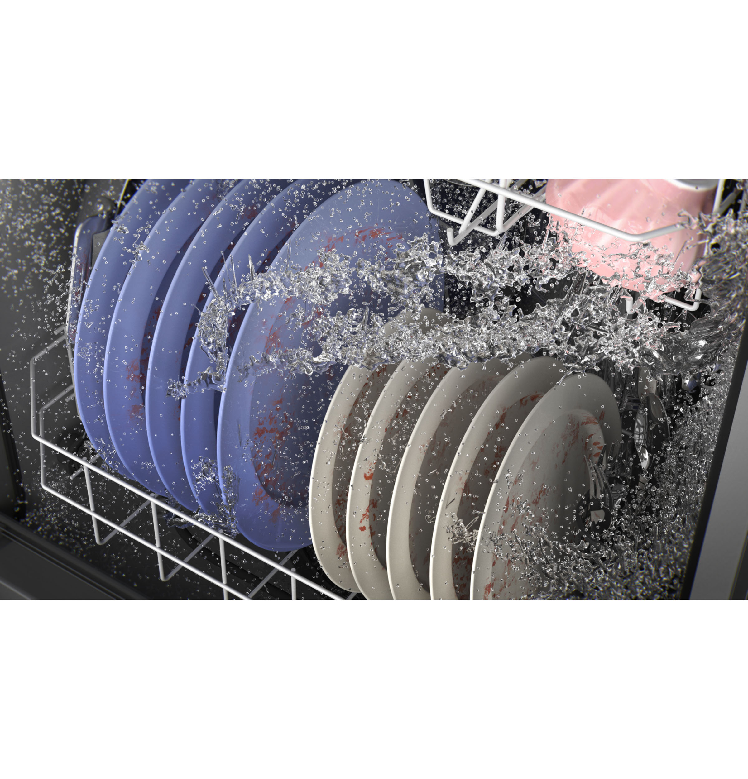 Top Control with Plastic Interior Dishwasher with Sanitize Cycle & Dry Boost GDP630PYRFS