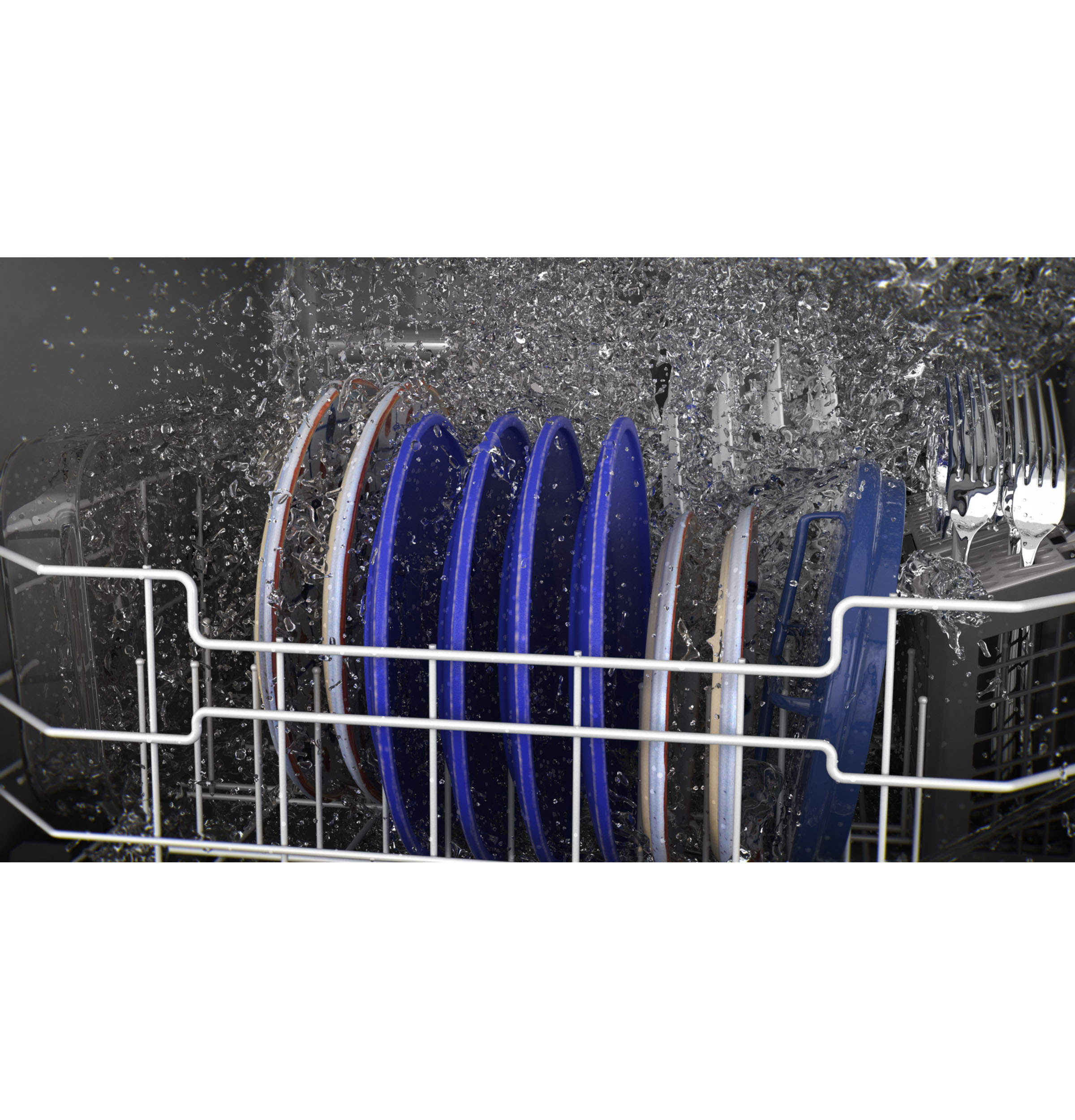 Top Control with Plastic Interior Dishwasher with Sanitize Cycle & Dry Boost GDP630PYRFS