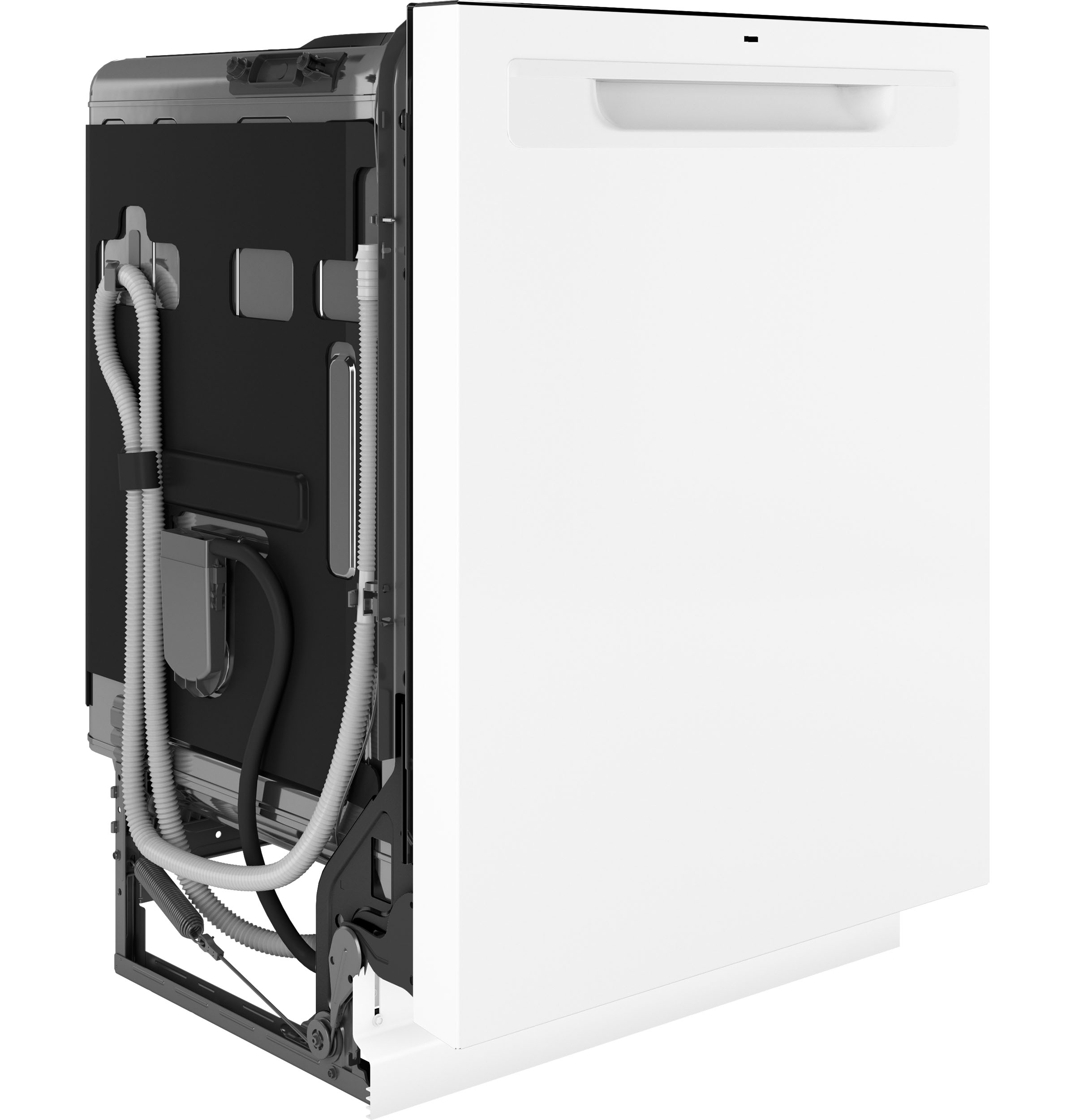 Top Control with Stainless Steel Interior Dishwasher with Sanitize Cycle GDP670SGVWW