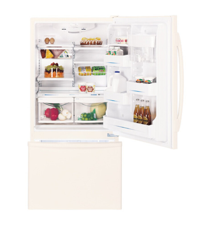 18.1 Cu. Ft. Bottom-Freezer Drawer Refrigerator GDS18LBPCC