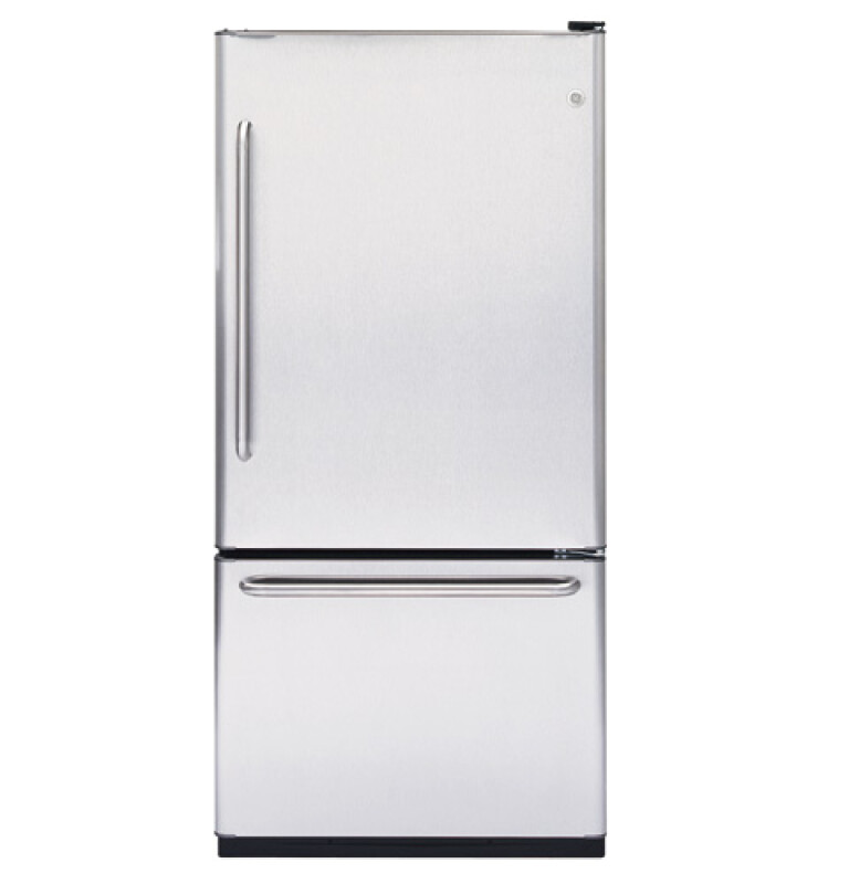 GE 18.1 Cu. Ft. Stainless Bottom-Freezer Drawer Refrigerator Stainless Steel GDS18SCPLSS Picture 1