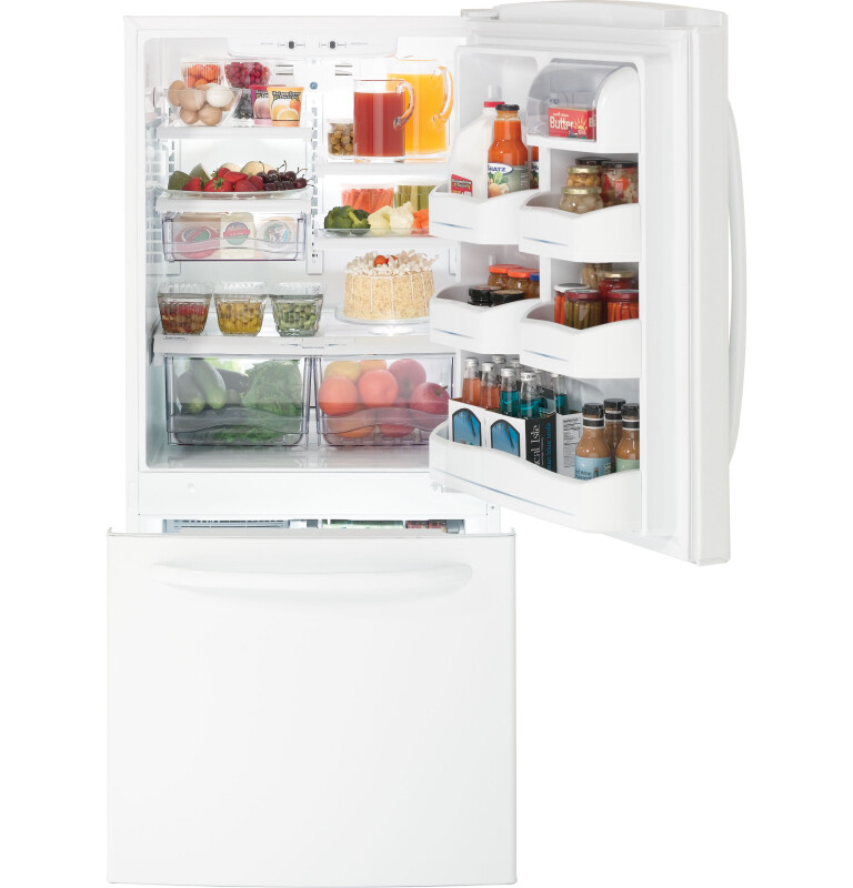 20.2 Cu. Ft. Bottom Freezer Refrigerator GDSC0KCXWW