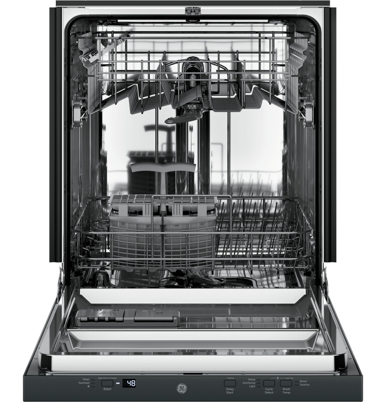 ADA Compliant Stainless Steel Interior Dishwasher with Sanitize Cycle GDT225SGLBB