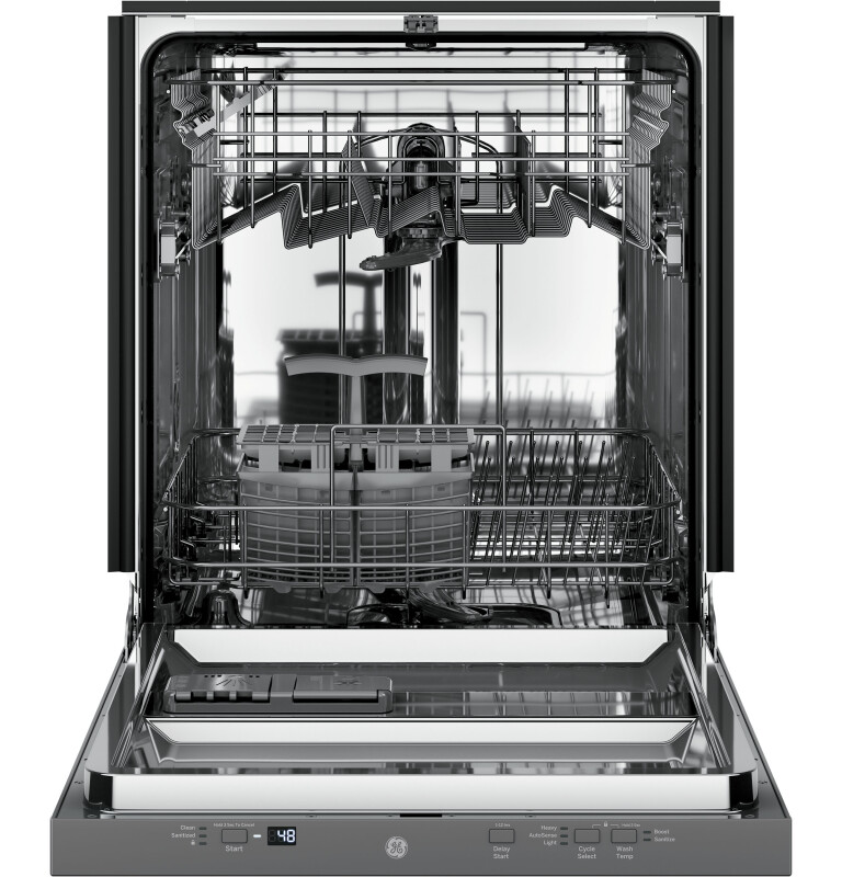 ADA Compliant Stainless Steel Interior Dishwasher with Sanitize Cycle GDT225SSLSS