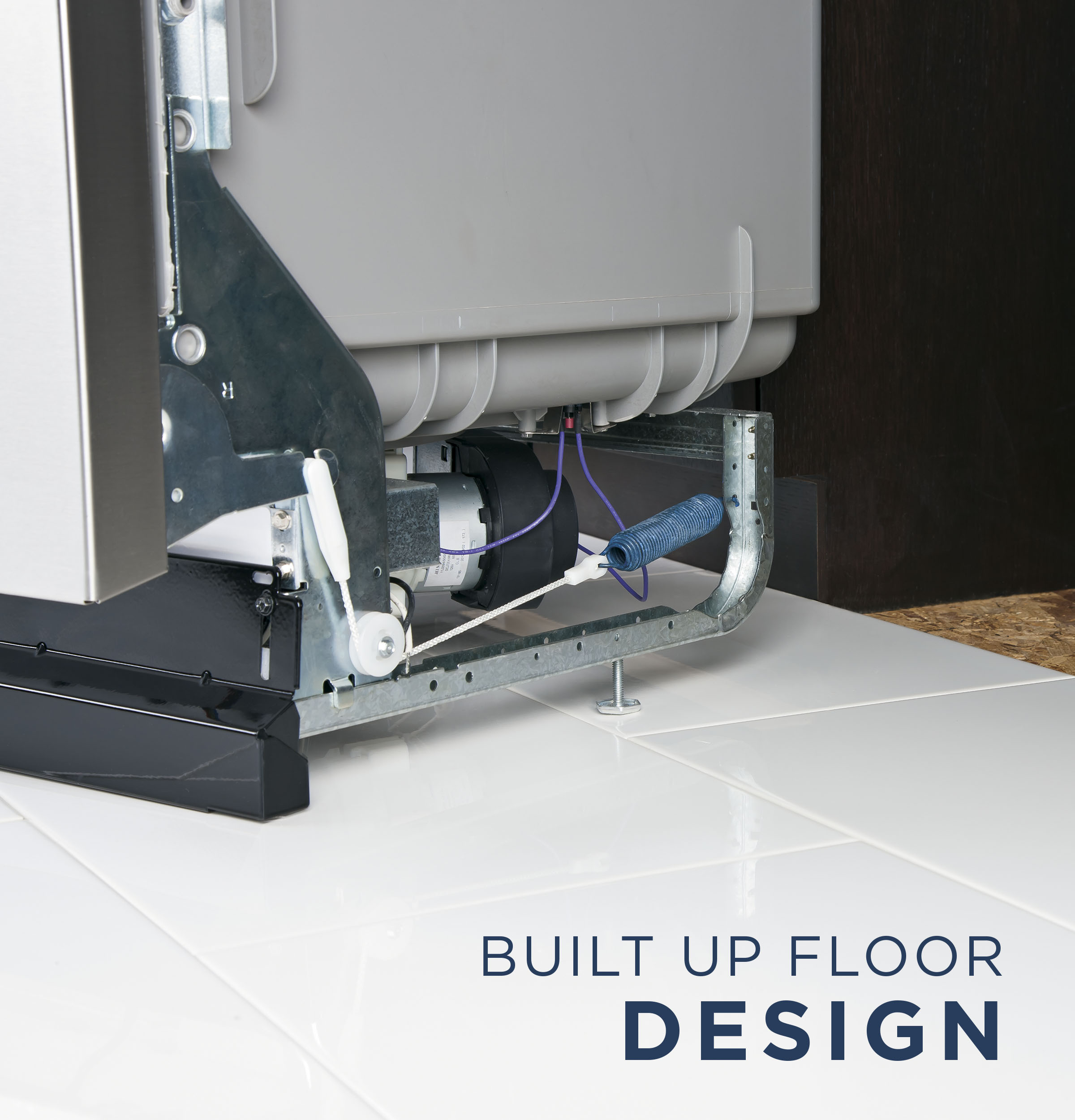 ADA Compliant Stainless Steel Interior Dishwasher with Sanitize Cycle GDT226SGLWW