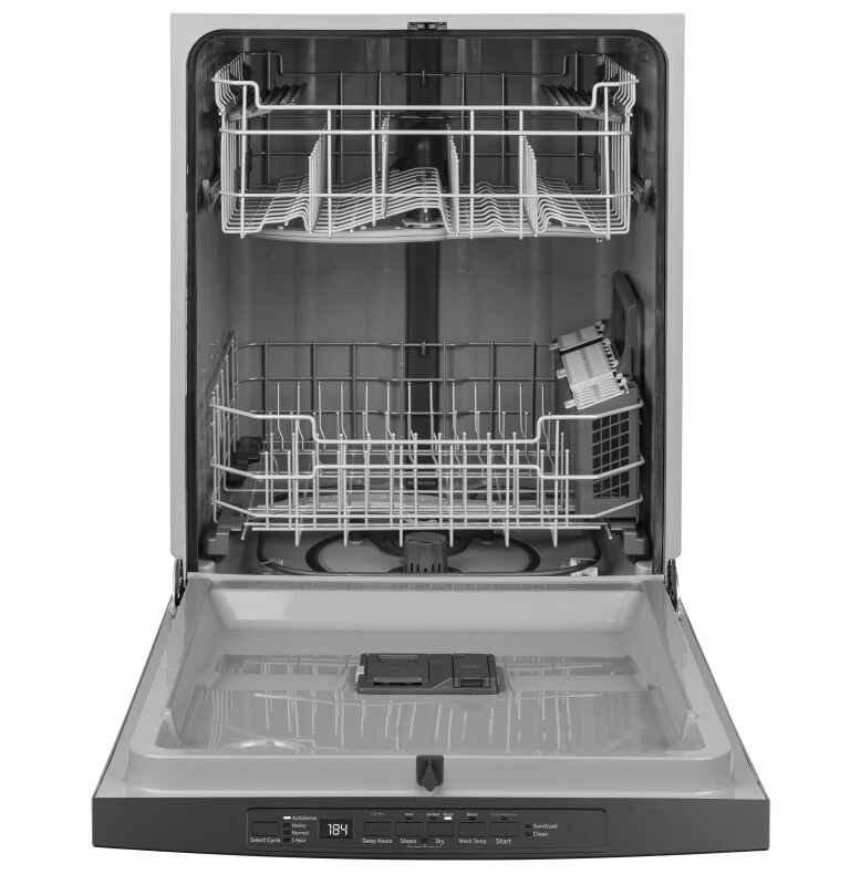 Top Control with Plastic Interior Dishwasher with Sanitize Cycle & Dry Boost GDT530PSPSS
