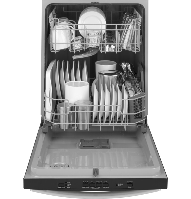 Top Control with Plastic Interior Dishwasher with Sanitize Cycle & Dry Boost GDT535PSMSS