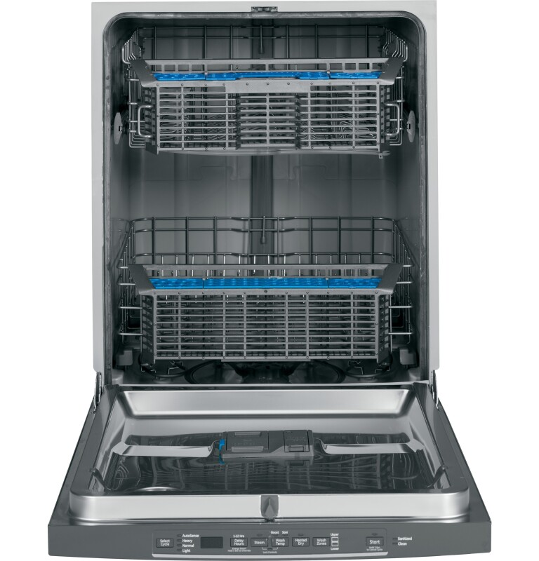 Hybrid Stainless Steel Interior Dishwasher with Hidden Controls GDT550HGDWW