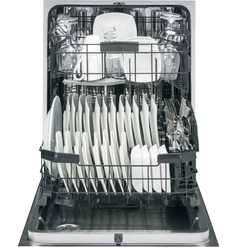 Stainless Steel Interior Dishwasher with Hidden Controls GDT580SGFBB