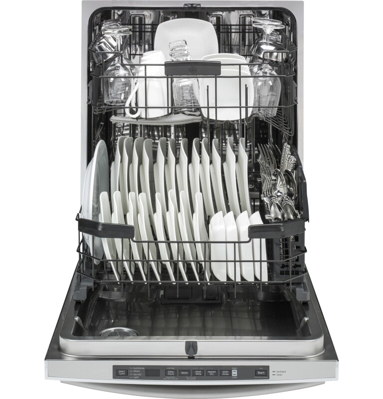 Stainless Steel Interior Dishwasher with Hidden Controls GDT580SSFSS