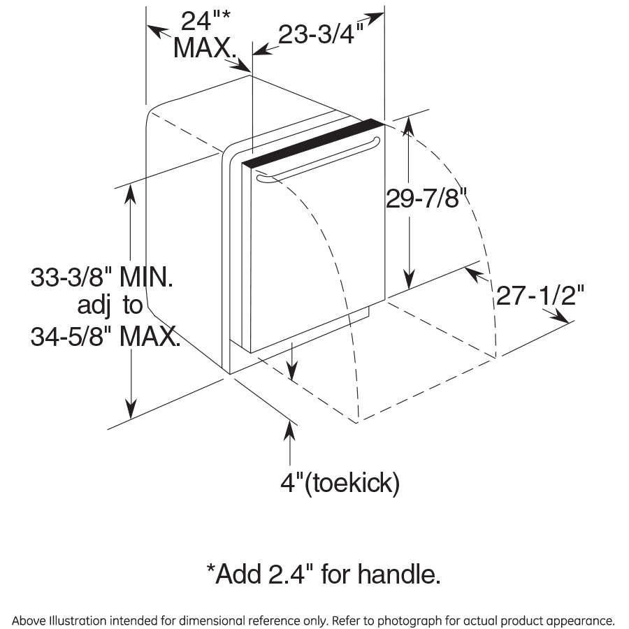 Stainless Steel Interior Dishwasher with Hidden Controls GDT590SMJES