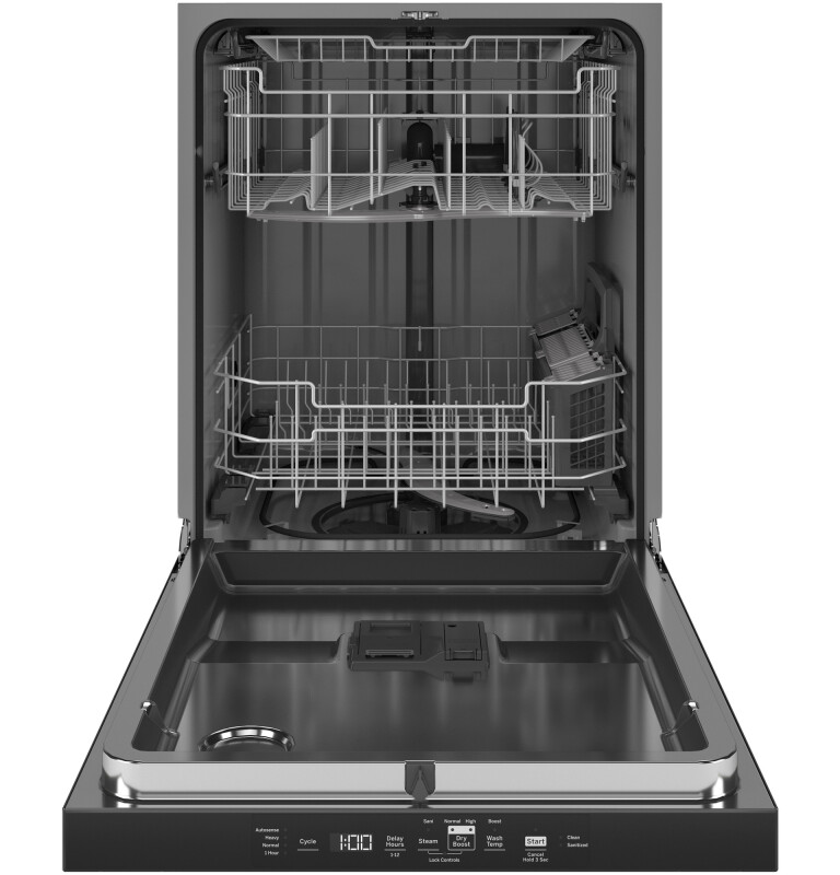 Top Control Hybrid Tub Dishwasher with Third Rack, Bottle Jets, Dry Boost & 50 dBA GDT595HYYFS