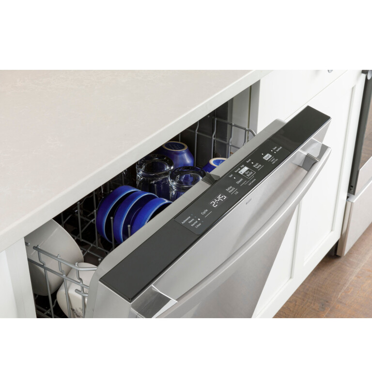 Top Control Hybrid Tub Dishwasher with Third Rack, Bottle Jets, Dry Boost & 50 dBA GDT595HYYFS