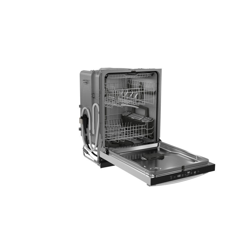 Top Control Hybrid Tub Dishwasher with Third Rack, Bottle Jets, Dry Boost & 50 dBA GDT595HYYFS