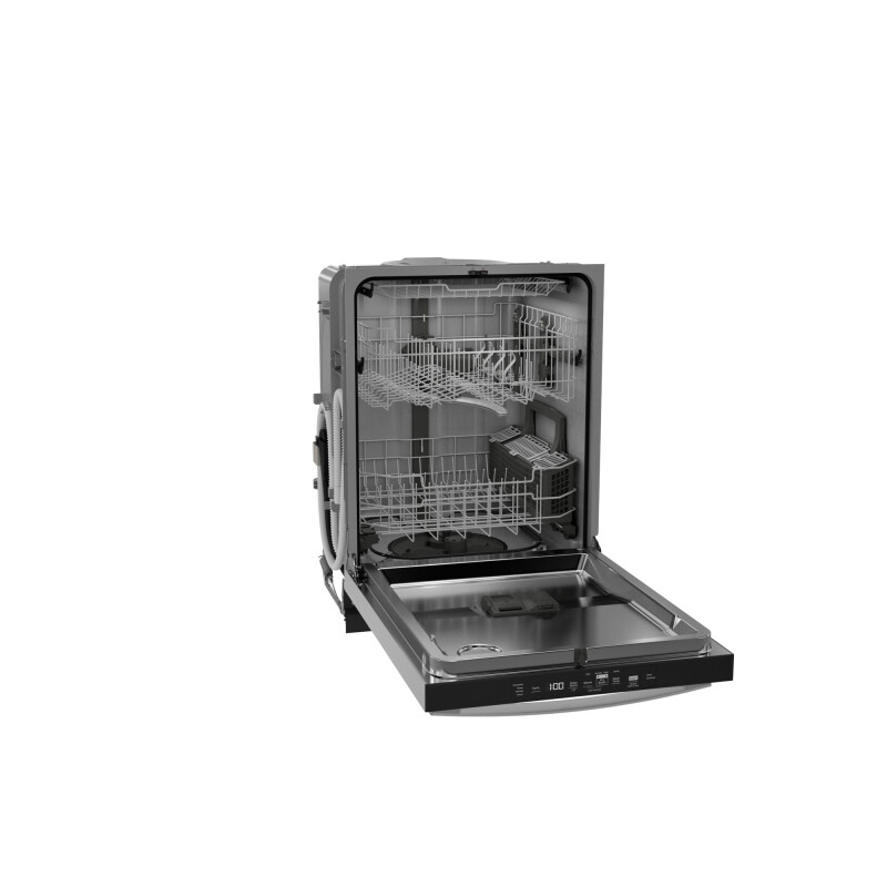 Top Control Hybrid Tub Dishwasher with Third Rack, Bottle Jets, Dry Boost & 50 dBA GDT595HYYFS