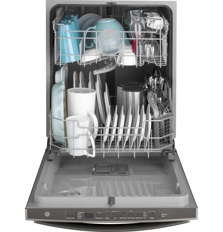 Top Control with Plastic Interior Dishwasher with Sanitize Cycle & Dry Boost GDT605PFMDS