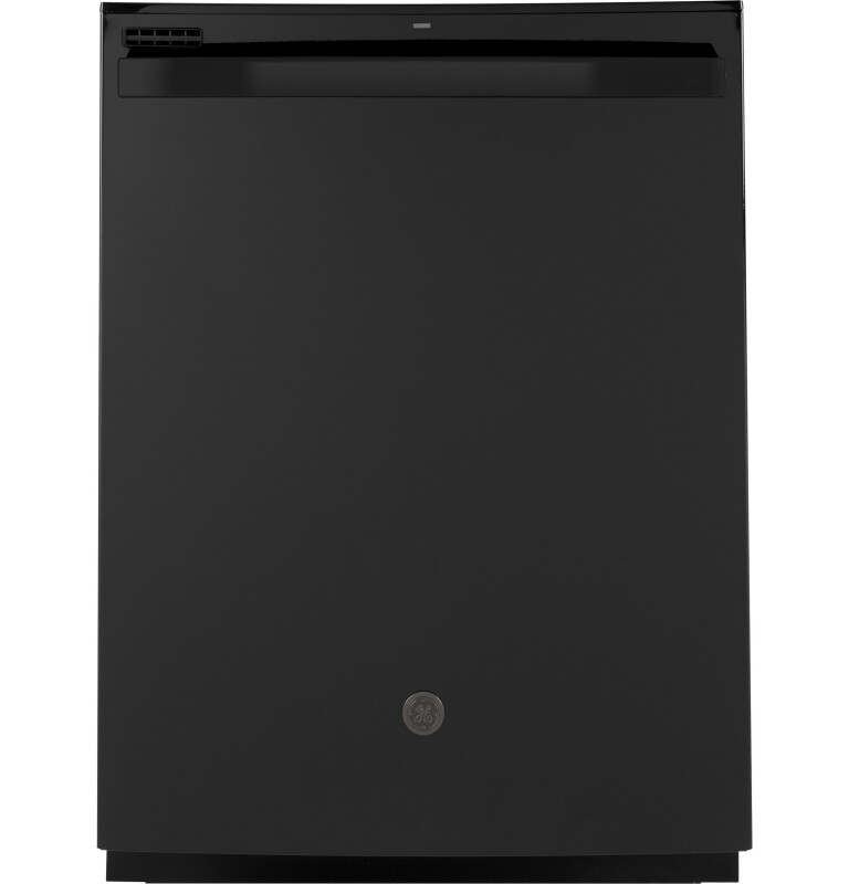 Top Control with Plastic Interior Dishwasher with Sanitize Cycle & Dry Boost GDT605PGMBB