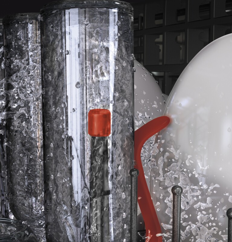 Hybrid Stainless Steel Interior Dishwasher with Hidden Controls GDT635HMJES