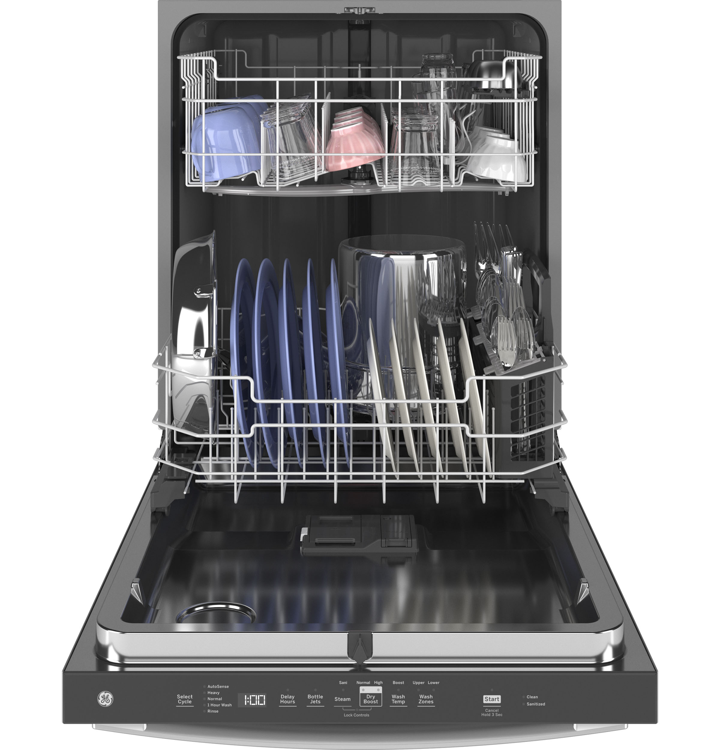 Top Control with Stainless Steel Interior Door Dishwasher with Sanitize Cycle & Dry Boost GDT635HSRSS