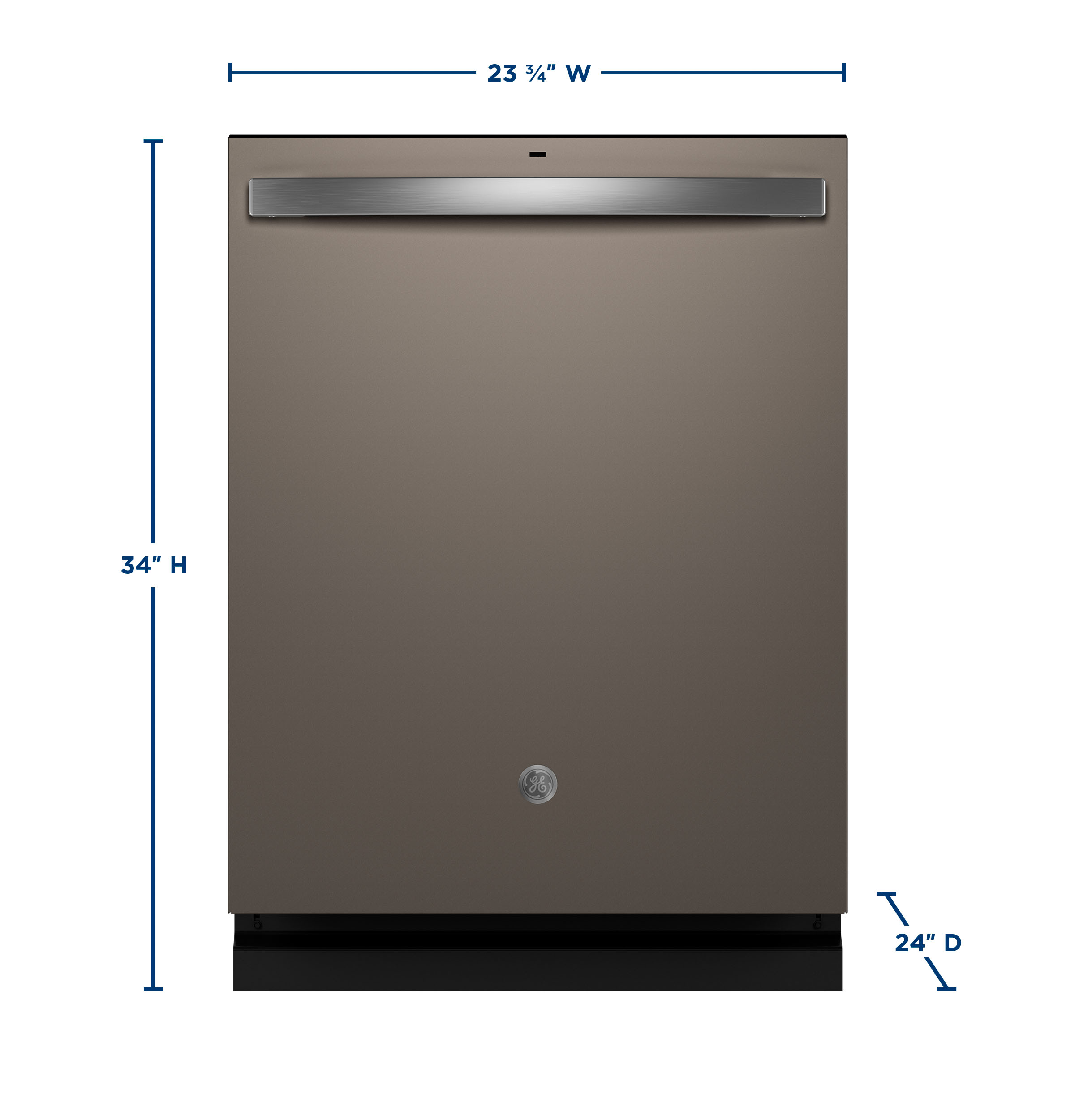 Fingerprint Resistant Top Control with Stainless Steel Interior Dishwasher with Sanitize Cycle GDT650SMVES