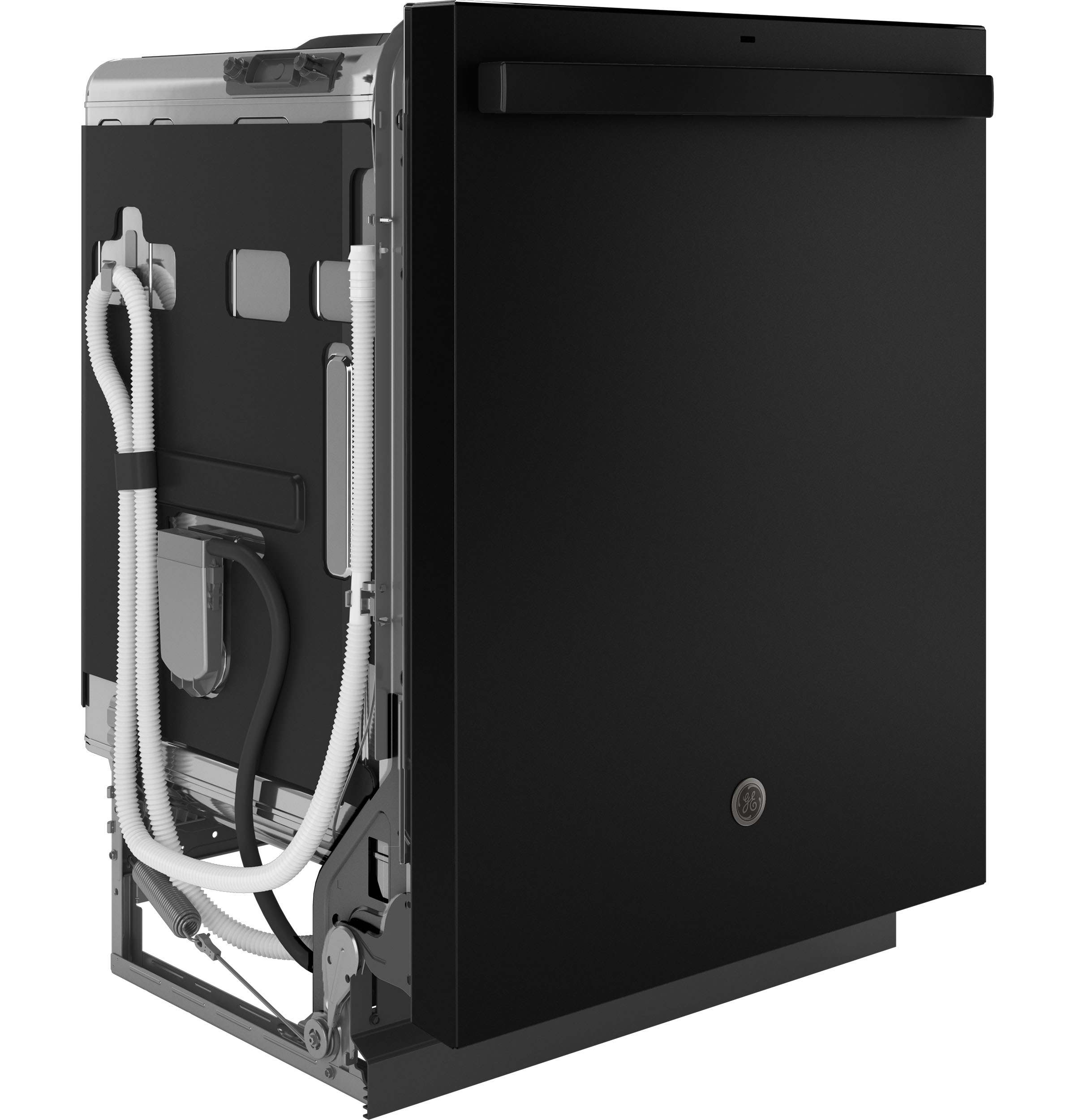Ge® Energy Star® Top Control With Stainless Steel Interior Dishwasher With Sanitize Cycle GDT670SGVBB