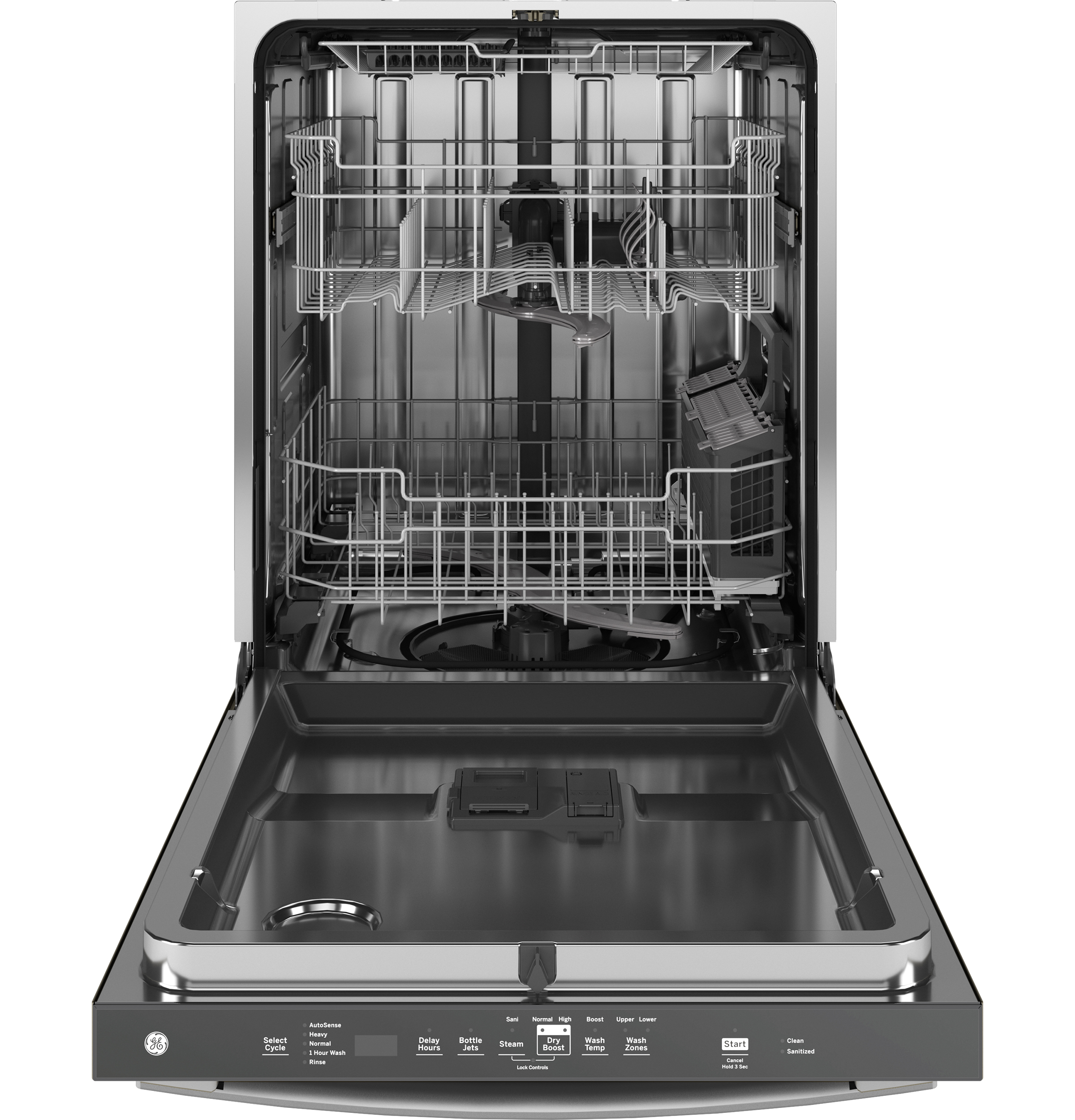 Top Control with Stainless Steel Interior Dishwasher with Sanitize Cycle GDT670SYVFS