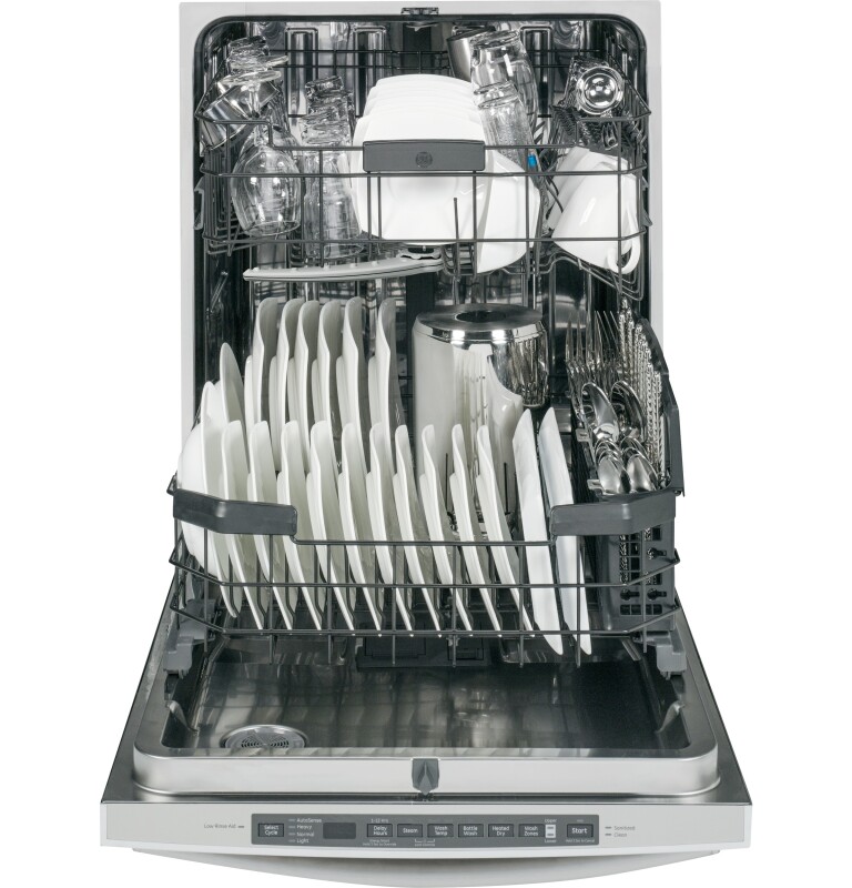 Stainless Steel Interior Dishwasher with Hidden Controls GDT680SSHSS