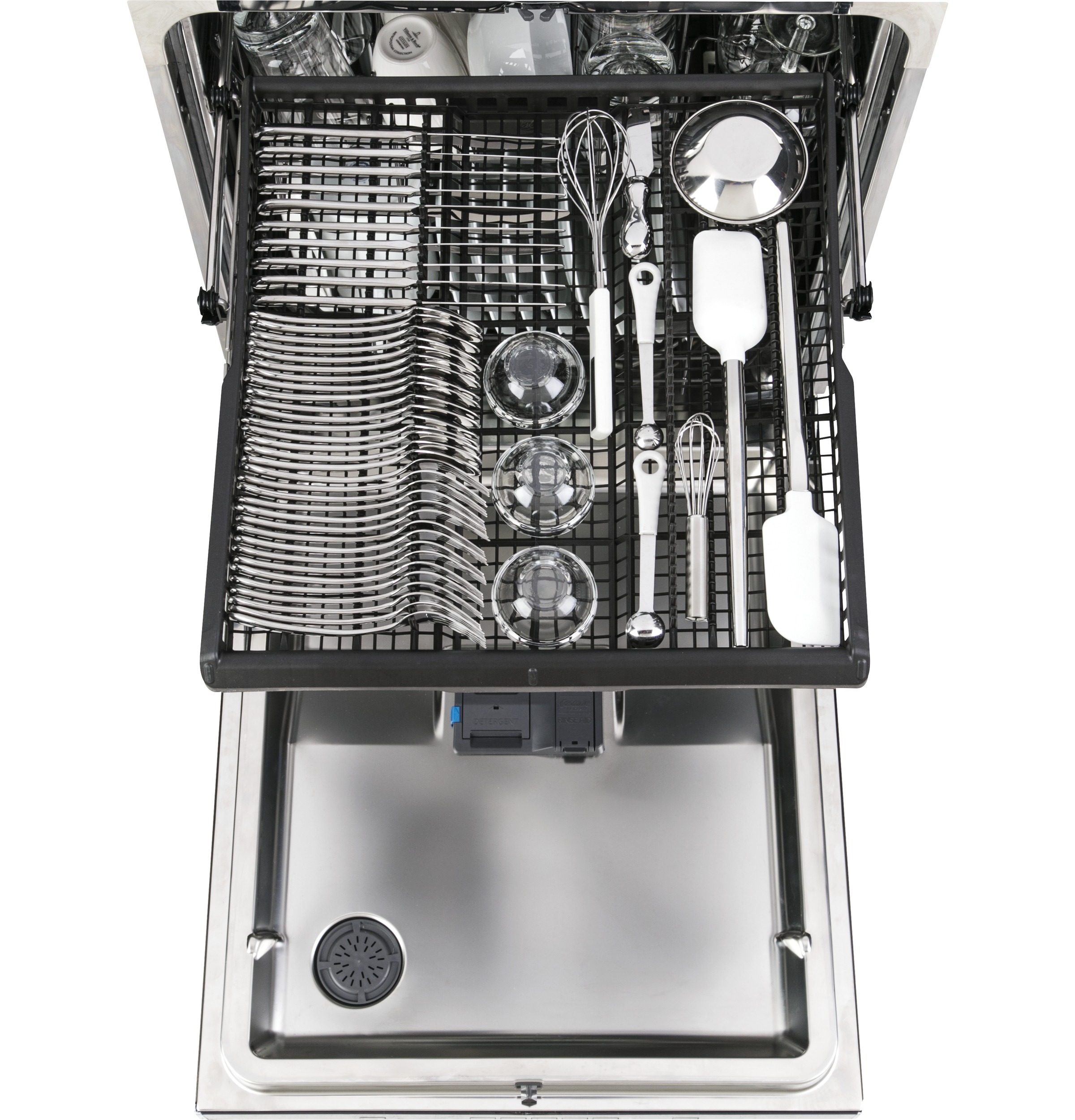 Stainless Steel Interior Dishwasher with Hidden Controls GDT695SMJES