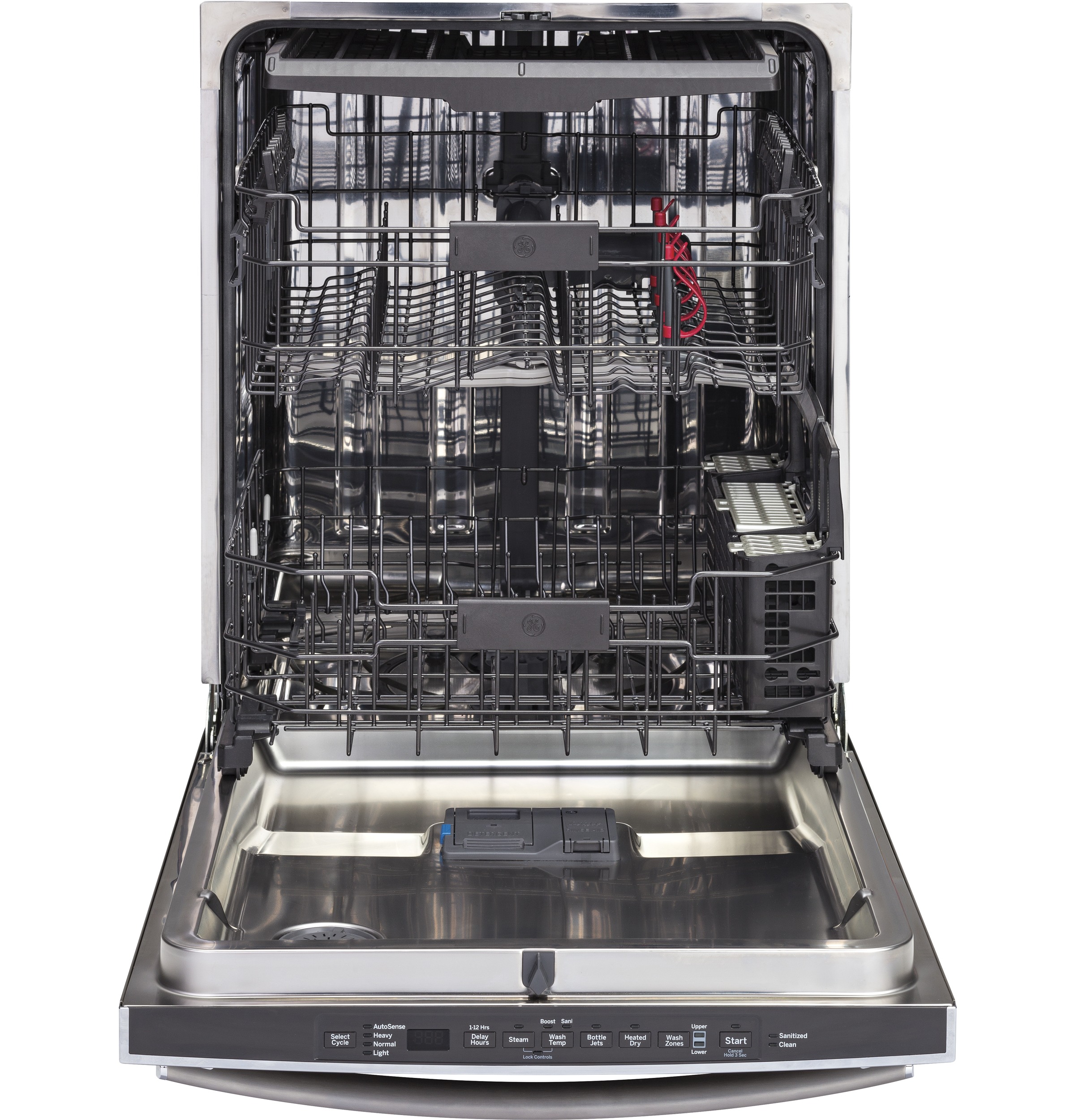 Stainless Steel Interior Dishwasher with Hidden Controls GDT695SMJES