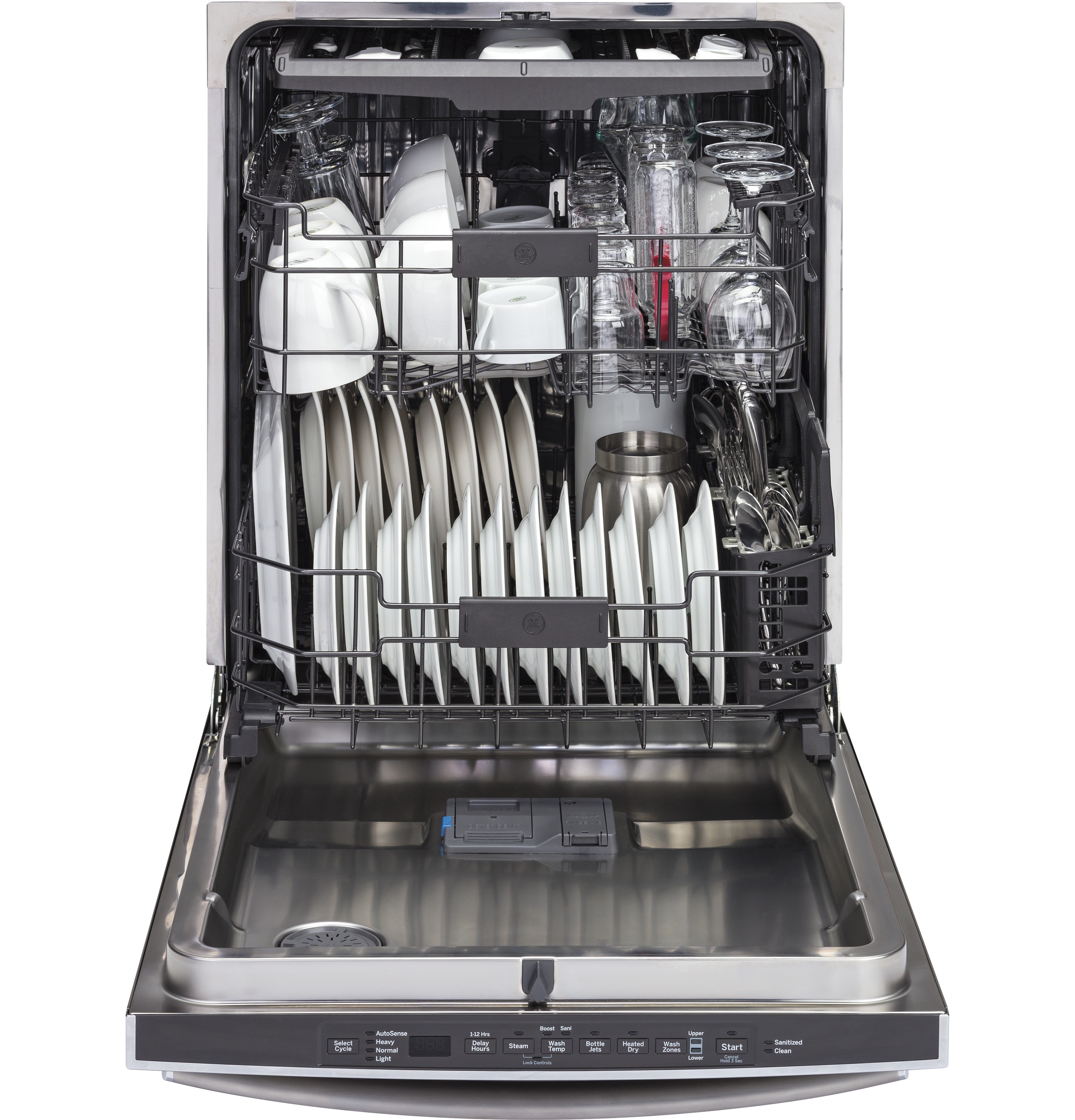 Stainless Steel Interior Dishwasher with Hidden Controls GDT695SMJES