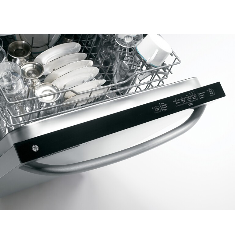 Built-In Dishwasher with Hidden Controls GDWT368VSS