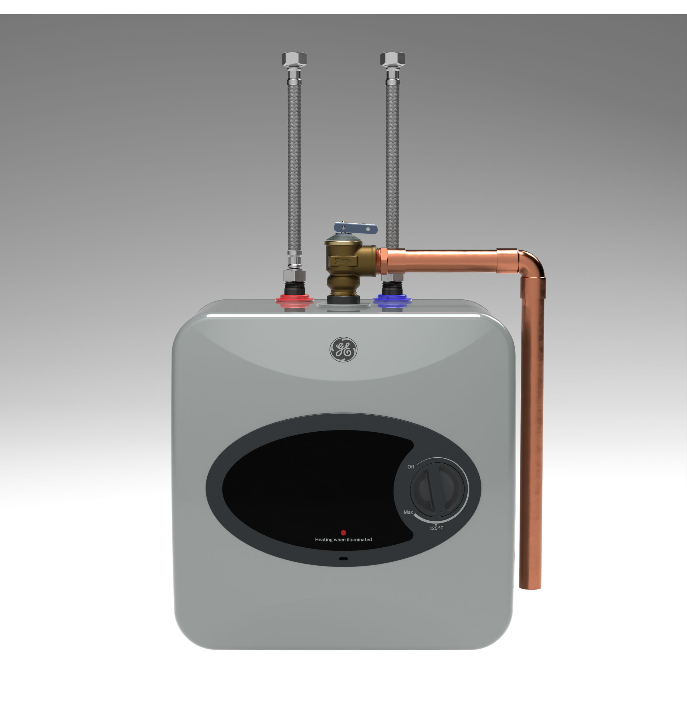 2.5 Gallon Electric Point of Use Water Heater GE02P08BAR