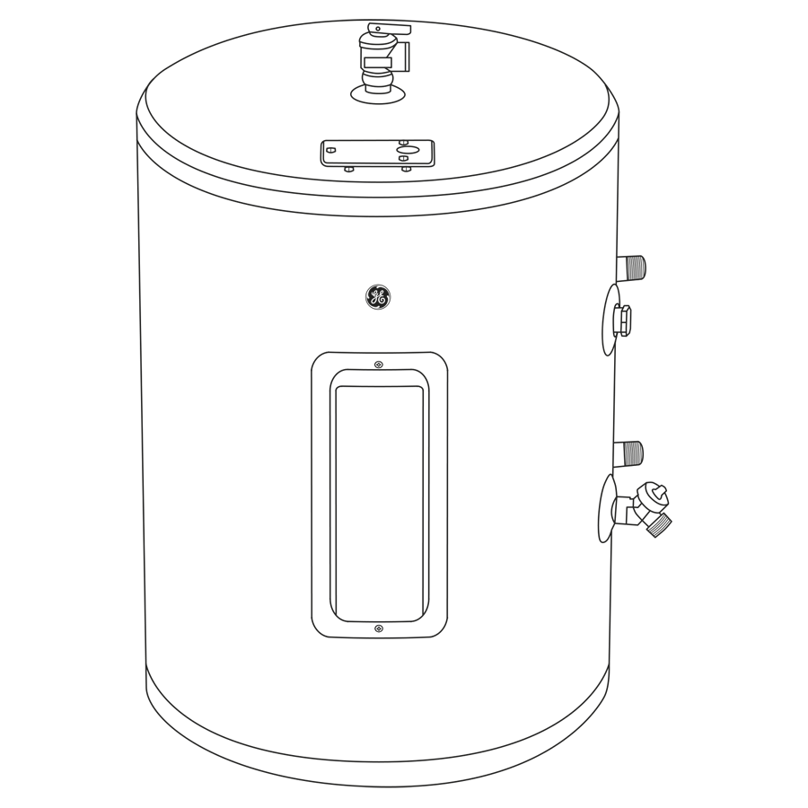 18 Gallon Electric Point of Use Water Heater GE20P08BAR