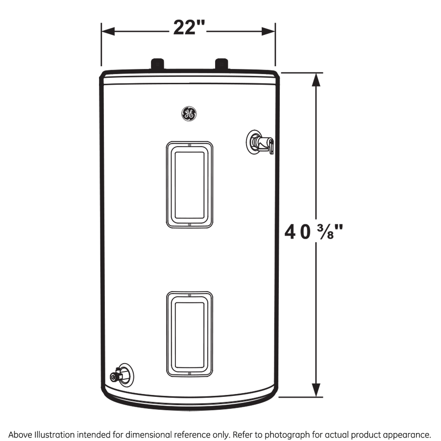 30 Gallon Short Electric Water Heater GE30S08BAM