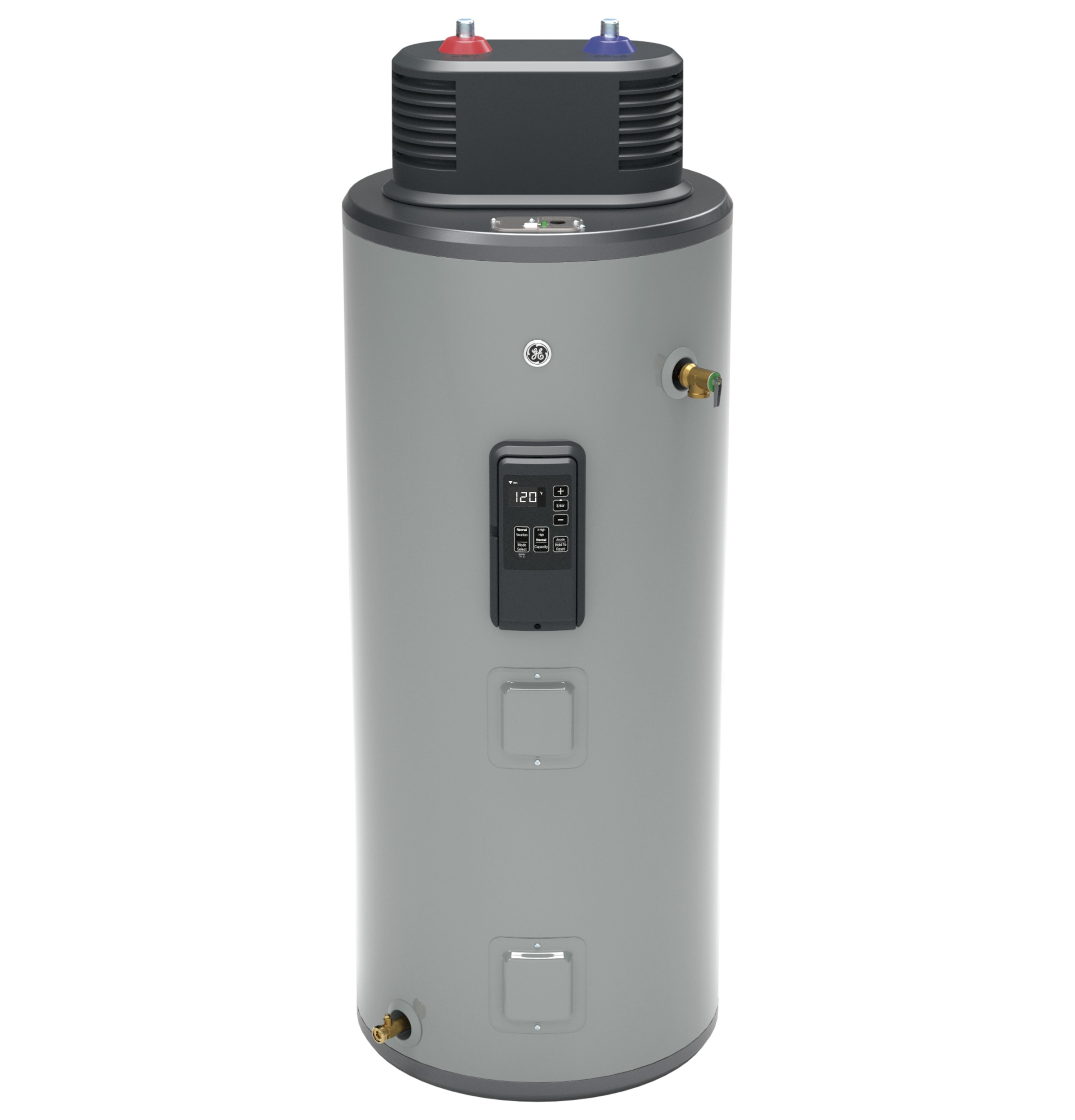 Smart 40 Gallon Electric Water Heater with Flexible Capacity GE40S10BMM