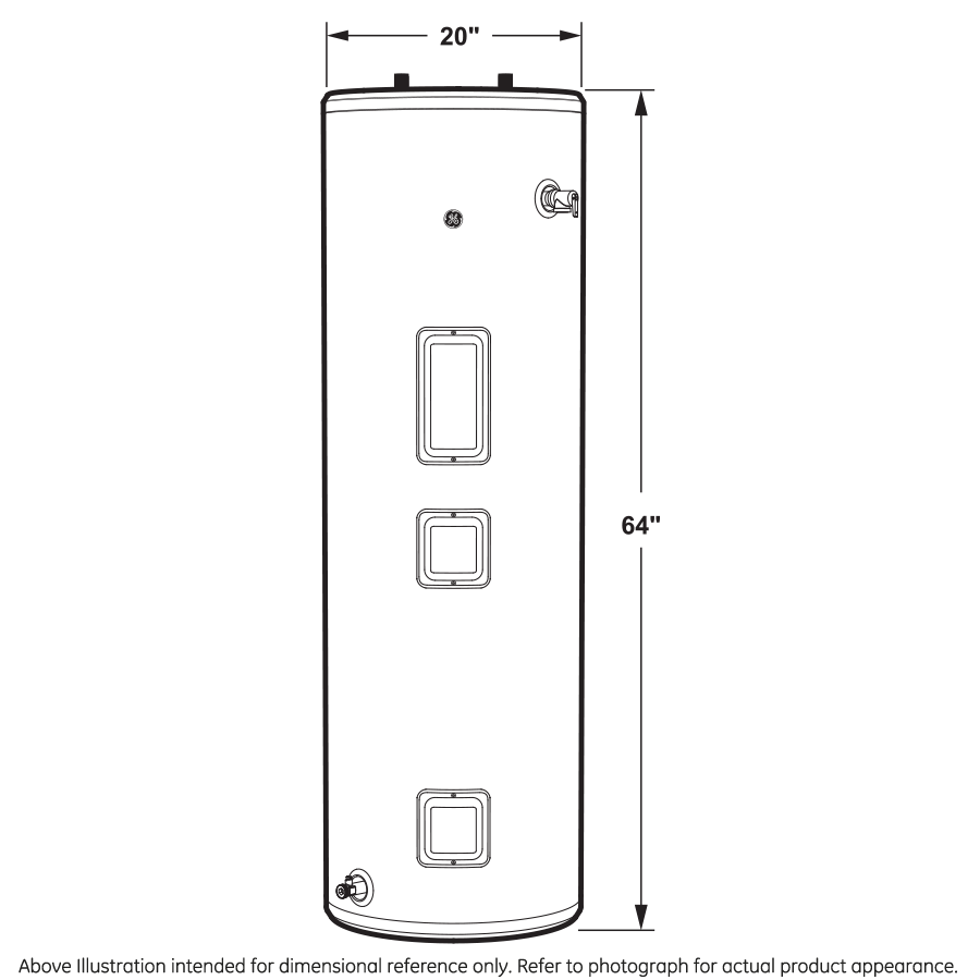 40 Gallon Tall Electric Water Heater GE40T10BAM