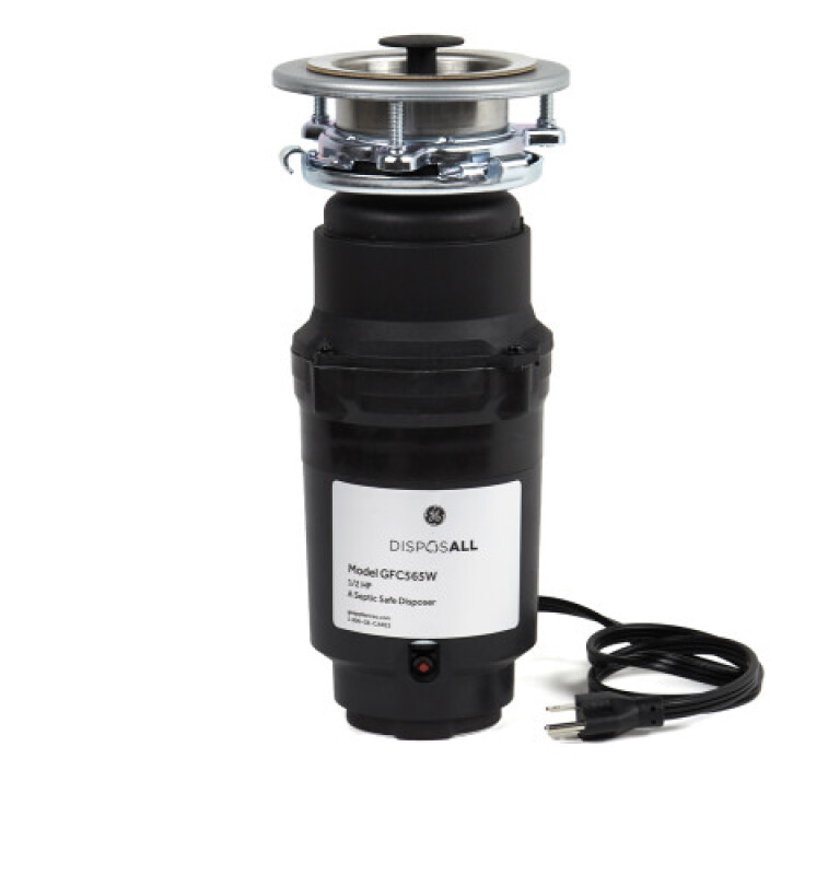 Disposall® 1/3 Hp Continuous Feed Garbage Disposer - Corded GFC365W