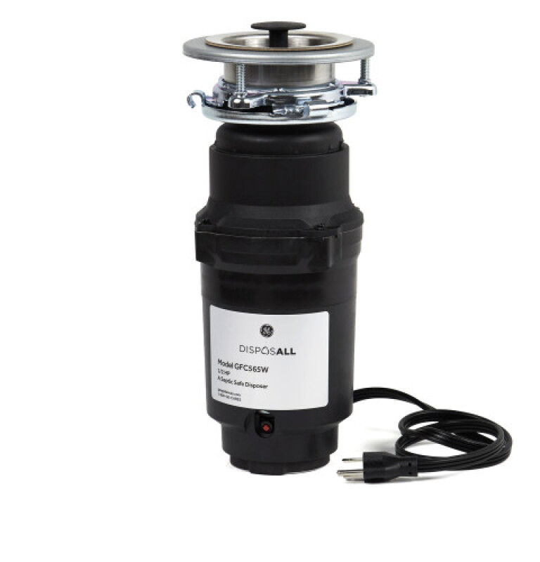 Disposall® 1/3 Hp Continuous Feed Garbage Disposer - Corded GFC365W
