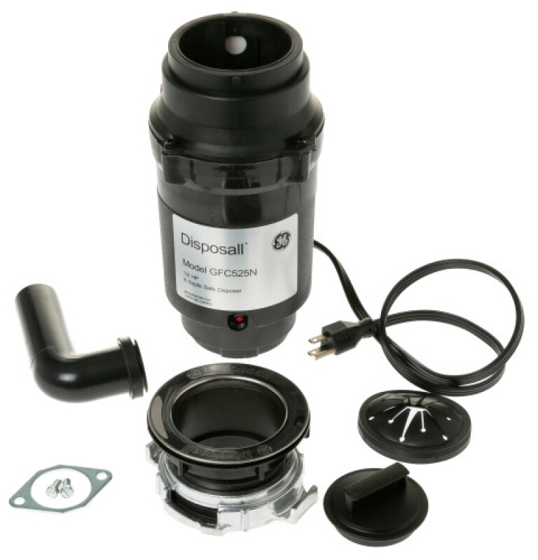 Disposall® 1/2 Hp Continuous Feed Garbage Disposer - Corded GFC525N