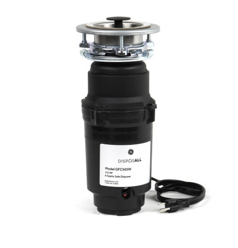 Disposall® 1/2 Hp Continuous Feed Garbage Disposer Corded GFC565W