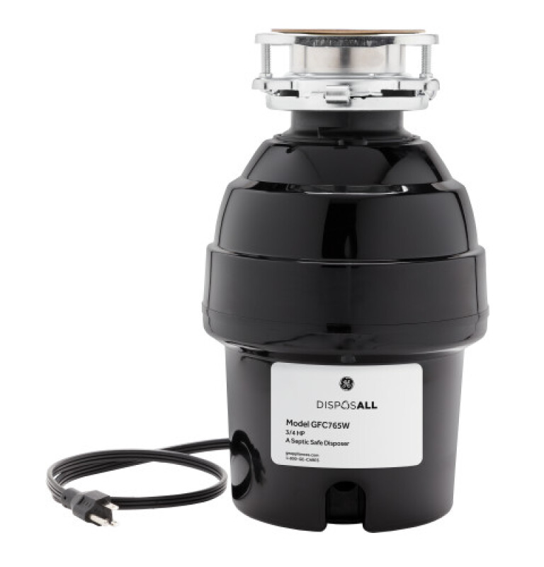 Disposall® 3/4 Hp Continuous Feed Garbage Disposer - Corded GFC765W
