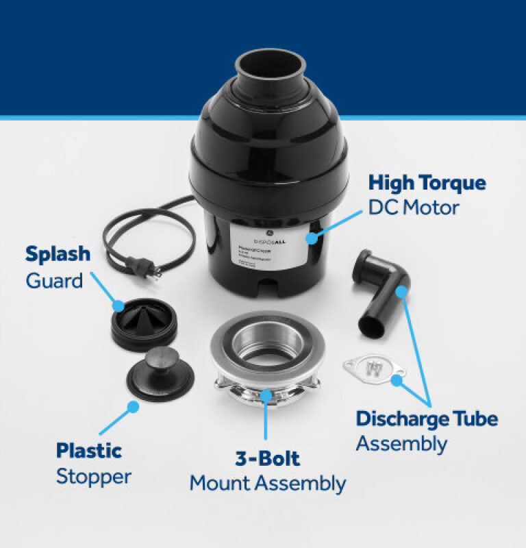 Disposall® 3/4 Hp Continuous Feed Garbage Disposer - Corded GFC765W