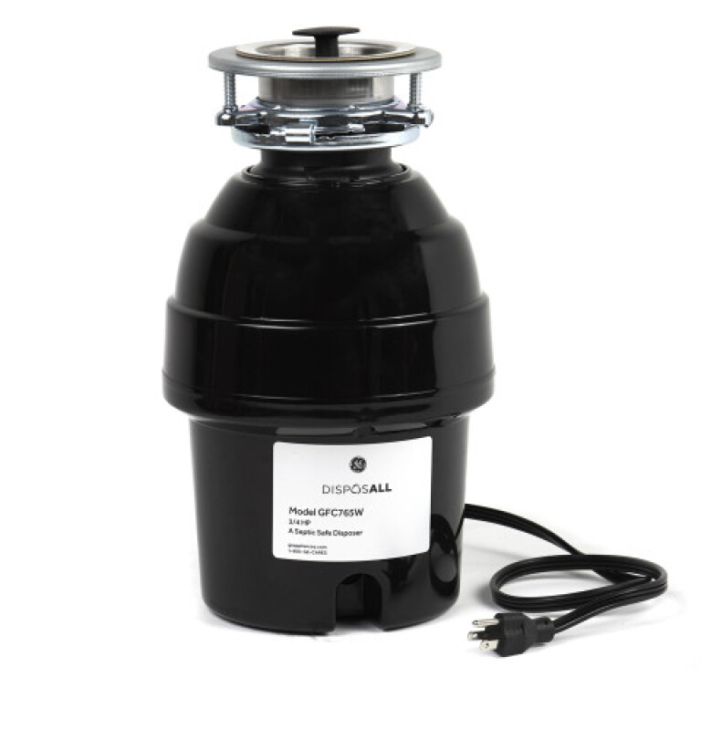 Disposall® 3/4 Hp Continuous Feed Garbage Disposer - Corded GFC765W