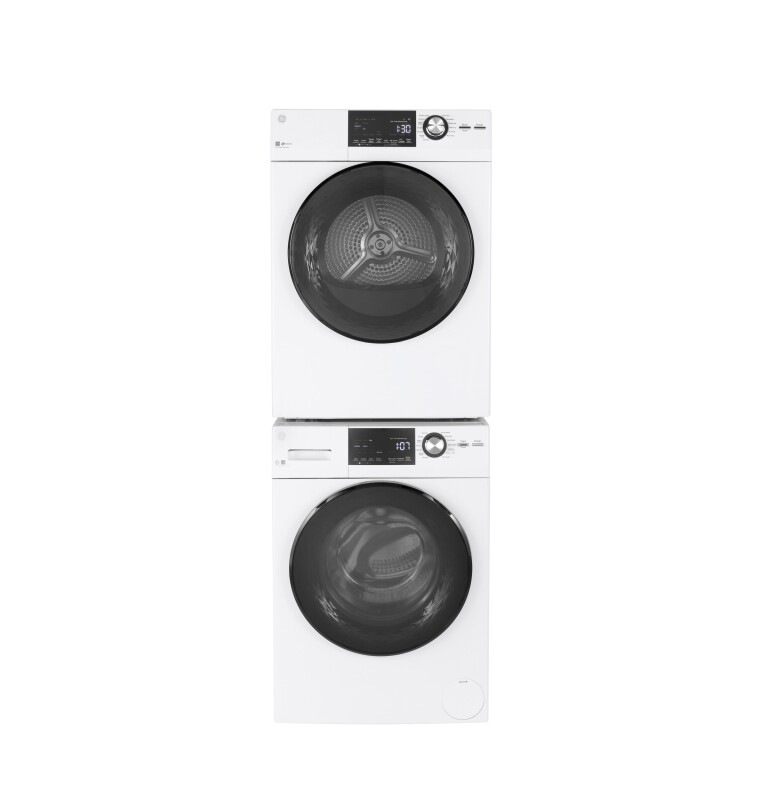 24" 4.3 Cu.Ft. Front Load Vented Electric Dryer with Stainless Steel Basket GFD14ESSNWW