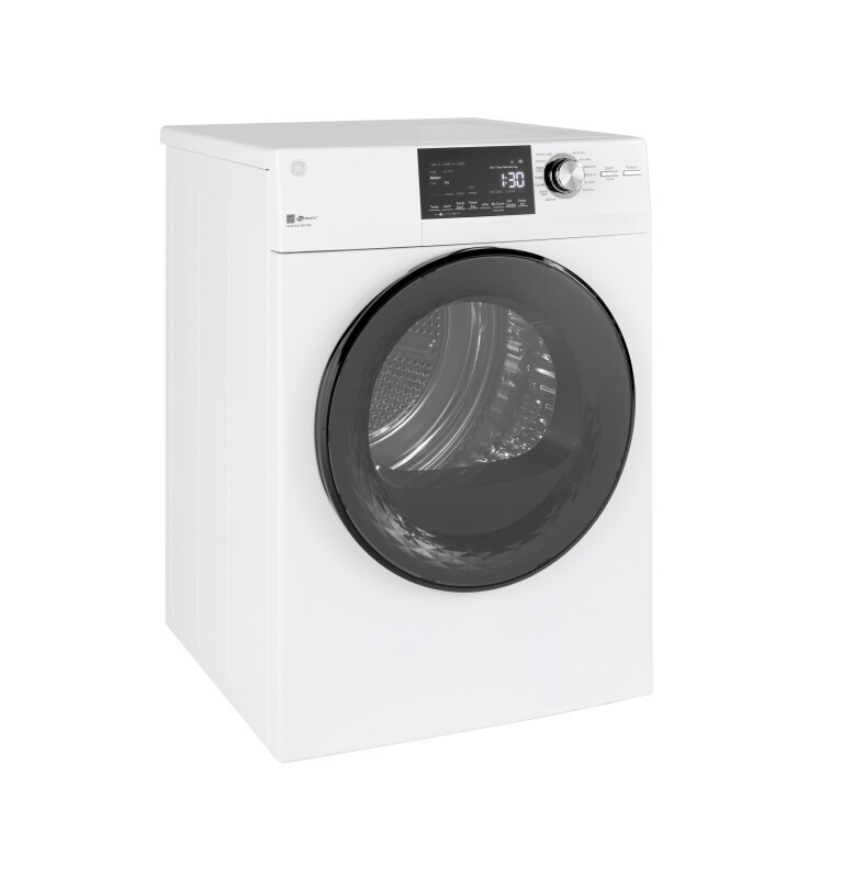 24" 4.3 Cu.Ft. Front Load Vented Electric Dryer with Stainless Steel Basket GFD14ESSNWW