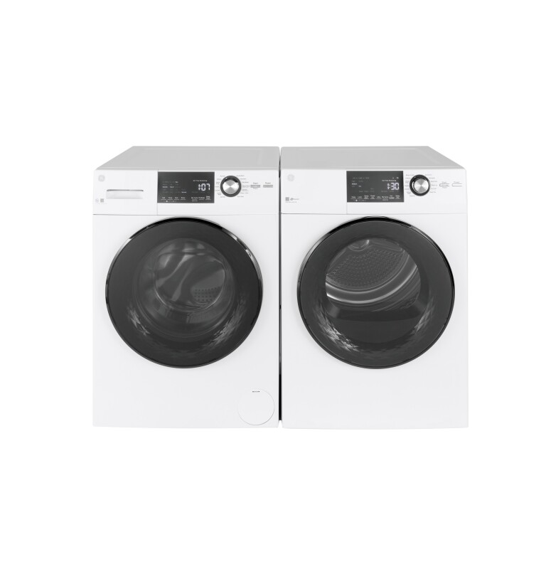 24" 4.3 Cu.Ft. Front Load Vented Electric Dryer with Stainless Steel Basket GFD14ESSNWW