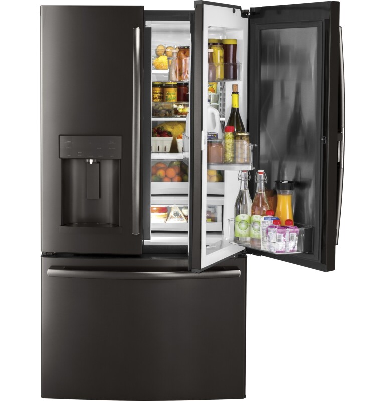 27.7 Cu. Ft. French-Door Refrigerator with Door In Door GFD28GBLTS