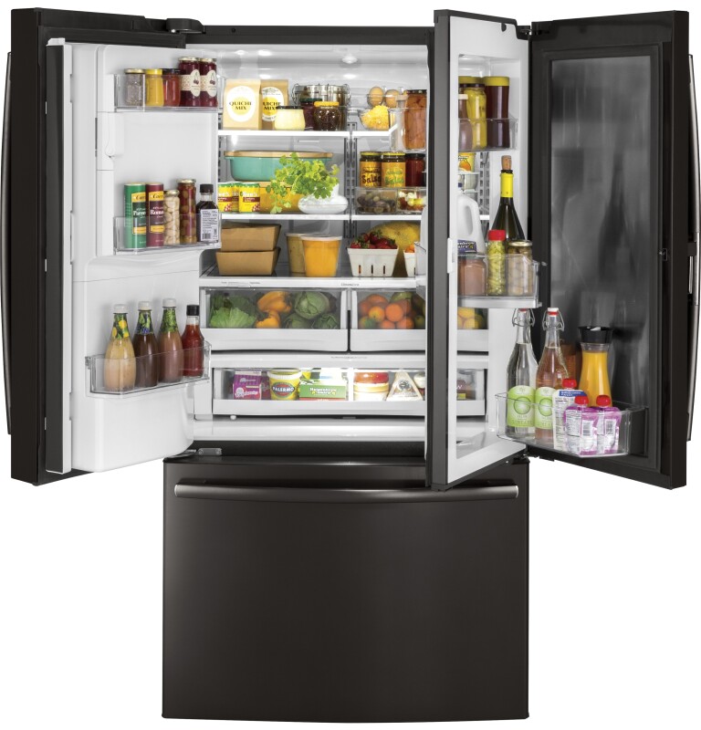 27.7 Cu. Ft. French-Door Refrigerator with Door In Door GFD28GBLTS