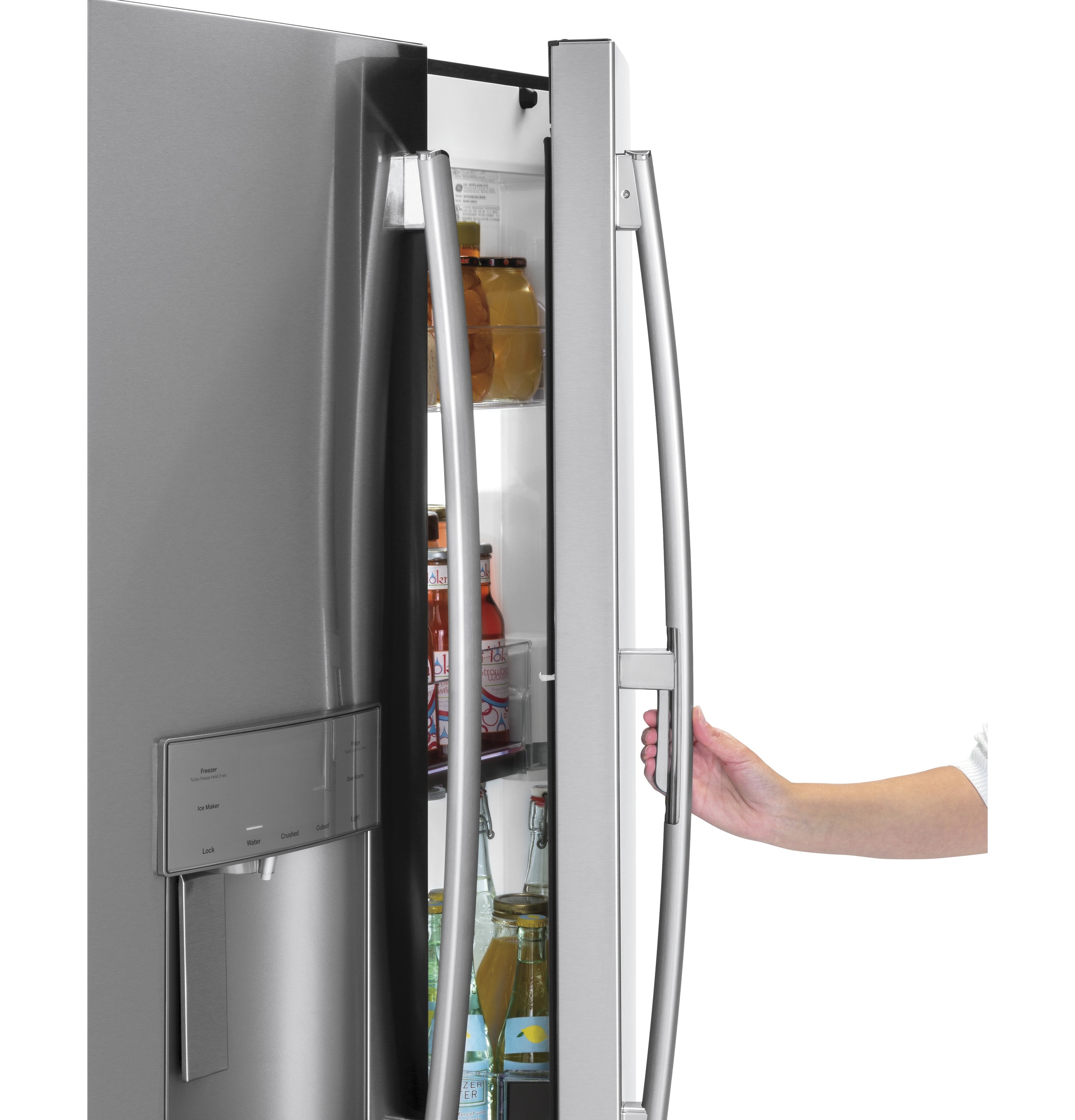 27.7 Cu. Ft. French-Door Refrigerator with Door In Door GFD28GSLSS