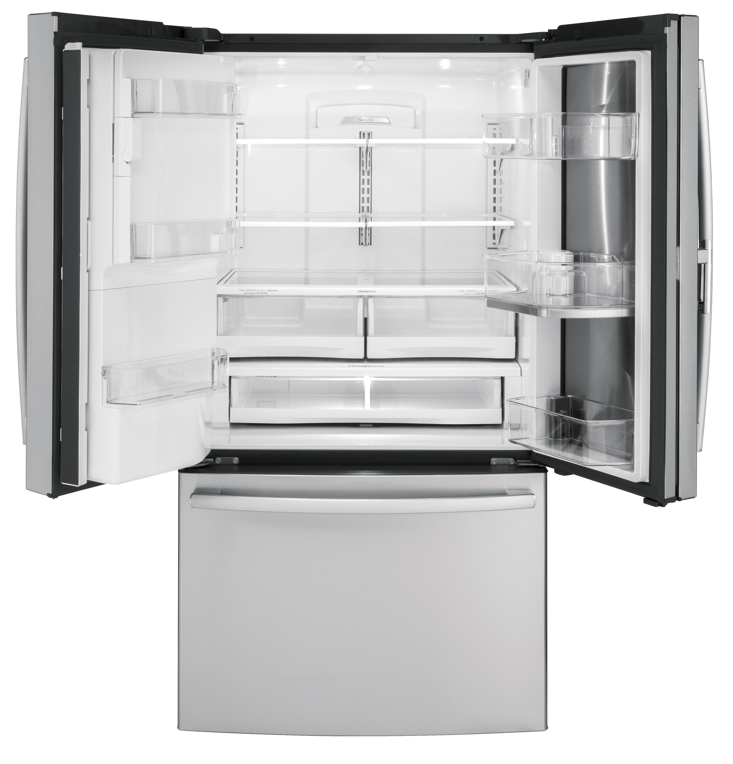 27.7 Cu. Ft. French-Door Refrigerator with Door In Door GFD28GSLSS
